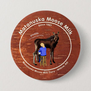 Bóton Redondo 7.62cm Matanuska Moose Milk