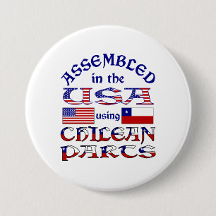 Bóton Redondo 7.62cm Montado nos EUA Usando Peças Chilenas