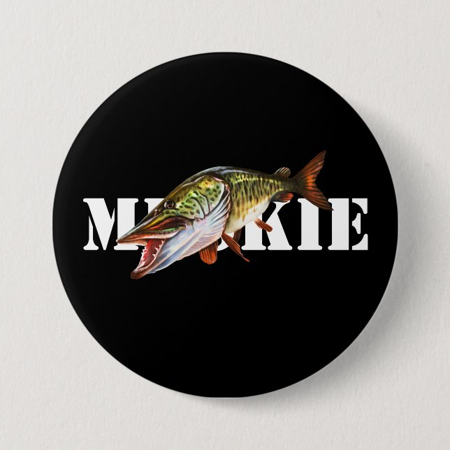 Bóton Redondo 7.62cm Muskie (Frente)