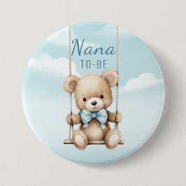 Bóton Redondo 7.62cm Nana Para Ser Balanço de Urso de Pelúcia