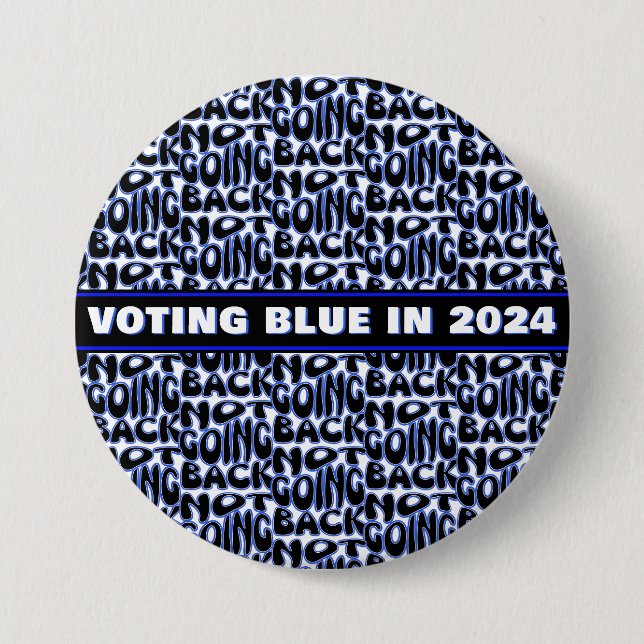 BÓTON REDONDO 7.62CM NÃO VOLTAR (Frente)