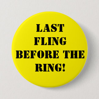 Bóton Redondo 7.62cm Noivo para ser padrinho de despedida de solteiro c