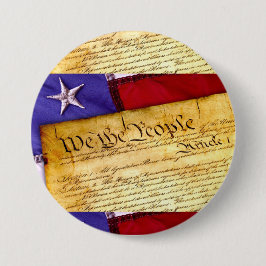 Bóton Redondo 7.62cm Nós, a Constituição Pessoas dos Estados Unidos