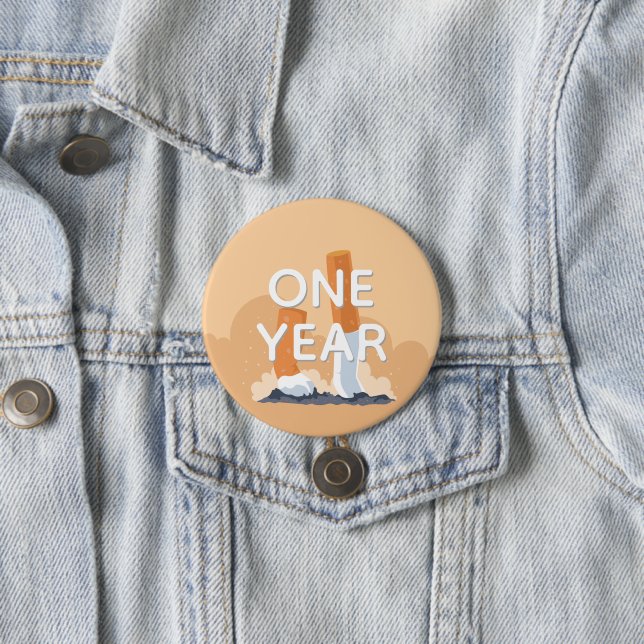 Bóton Redondo 7.62cm o fumador ex parou fumar (In Situ)