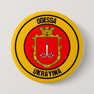 Bóton Redondo 7.62cm Odessa Round Emblem