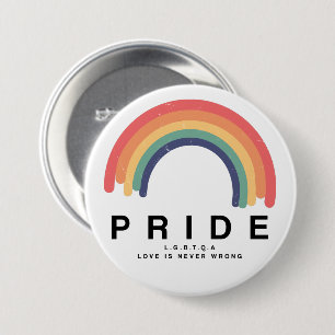 BÓTON REDONDO 7.62CM ORGULHO   LGBTQ   IGUALDADE DE DIREITO
