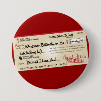 Bóton Redondo 7.62cm Pago completamente salvar pela verificação de