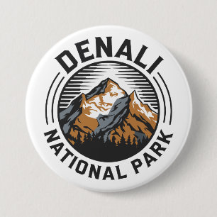 Bóton Redondo 7.62cm Parque Nacional Denali