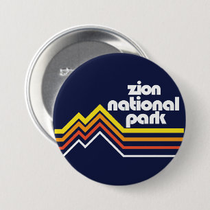Bóton Redondo 7.62cm Parque Nacional Zion