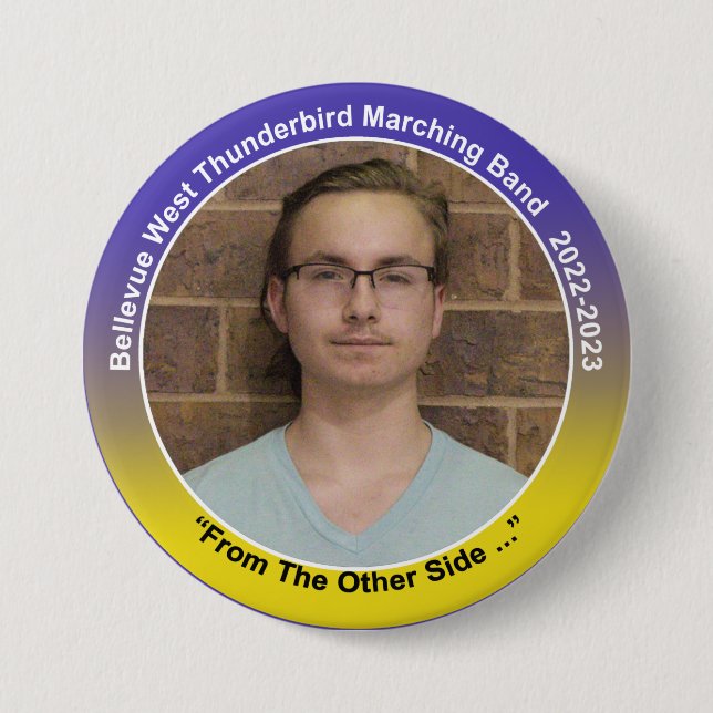 Bóton Redondo 7.62cm Percussion Joshua 10 (Frente)