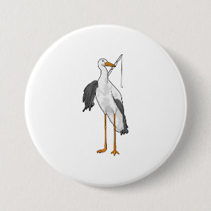 Bóton Redondo 7.62cm Pesca com peixes de cais