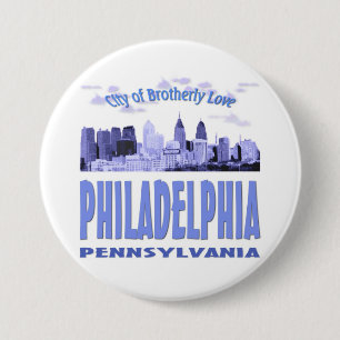 Bóton Redondo 7.62cm Philadelphfia Pensilvânia