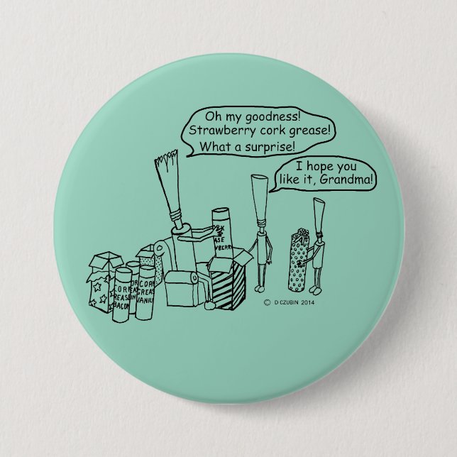 Bóton Redondo 7.62cm Presentes Reedz (Frente)