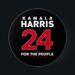 Bóton Redondo 7.62cm Presidente 47 Kamala Harris 2024 Apoio Madame<br><div class="desc">Presidente 47 Kamala Harris 2024 Apoio Madame</div>