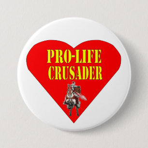 BÓTON REDONDO 7.62CM PRO LIFE CRUSADER