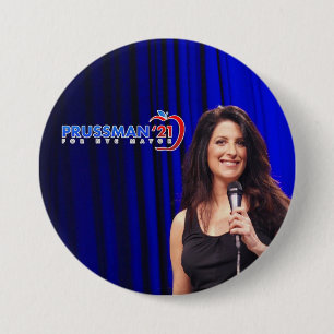 Bóton Redondo 7.62cm Prussman '21 NYC Mayor