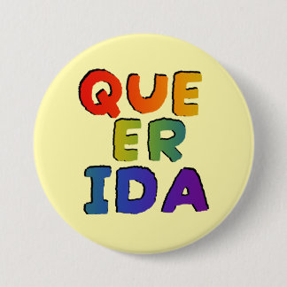 Bóton Redondo 7.62cm Queerida - Queer e Amado