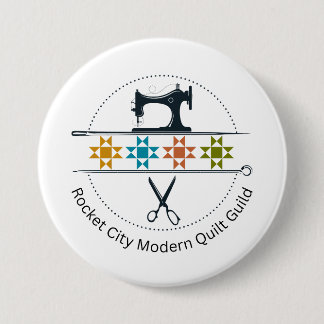 Bóton Redondo 7.62cm RCMQG button