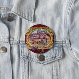 Bóton Redondo 7.62cm riboão de estábulos