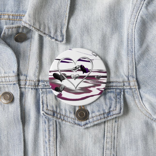 Bóton Redondo 7.62cm Romance futurístico (In Situ)