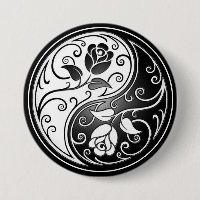 Rosas de Yin Yang, pretos