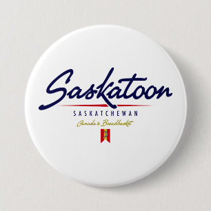 Bóton Redondo 7.62cm Roteiro de Saskatoon