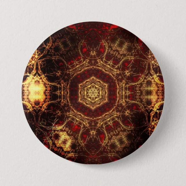 Bóton Redondo 7.62cm Rug Oriental (Frente)