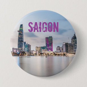 Bóton Redondo 7.62cm Saigon (Cidade de Ho Chi Minh): Souvenir da HCMC V