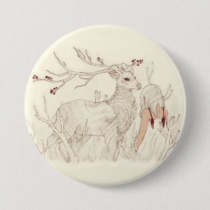 Bóton Redondo 7.62cm Série do botão de Chelsea mim