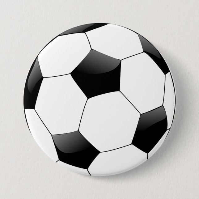 Bóton Redondo 7.62cm Soccerball (Frente)