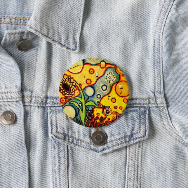 Bóton Redondo 7.62cm Solwhimsy Make a Wish pin pin Collection 1 (In Situ)