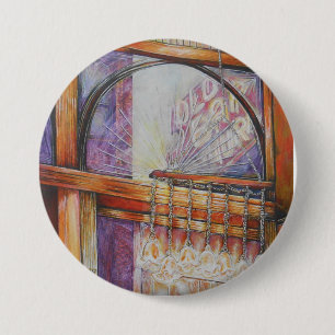 Bóton Redondo 7.62cm Somos Todas Mães Voando Ao Redor Da Mesma Luz.