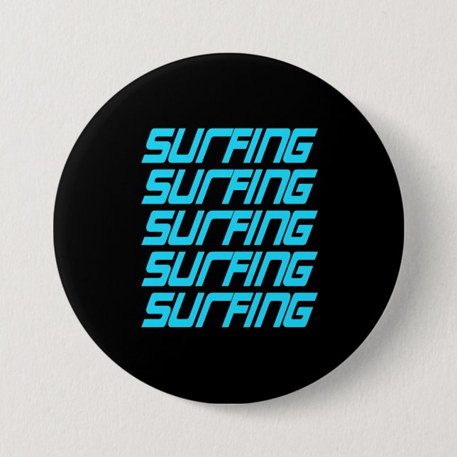Bóton Redondo 7.62cm Surfing (Frente)