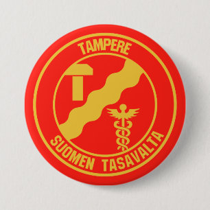 Bóton Redondo 7.62cm Tampere Round Emblem