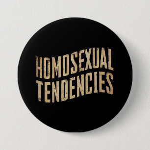 Bóton Redondo 7.62cm Tendências Homossexuais Orgulho Gay Lésbica LGBTQ