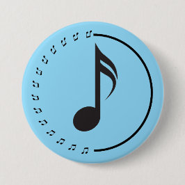 Bóton Redondo 7.62cm The Music Hub Button