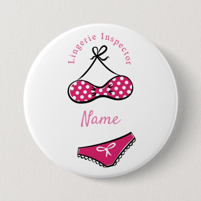 Bóton Redondo 7.62cm Thunder_Cove do Inspetor de Lingeries (Frente)