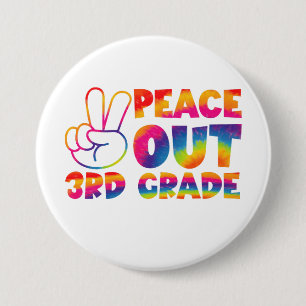 Bóton Redondo 7.62cm Tie Tie de 3º ano do ano passado