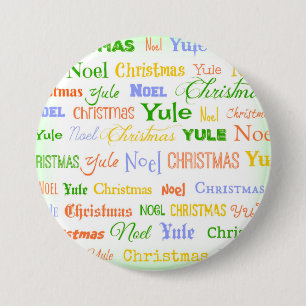 Bóton Redondo 7.62cm Tipografia de Natal