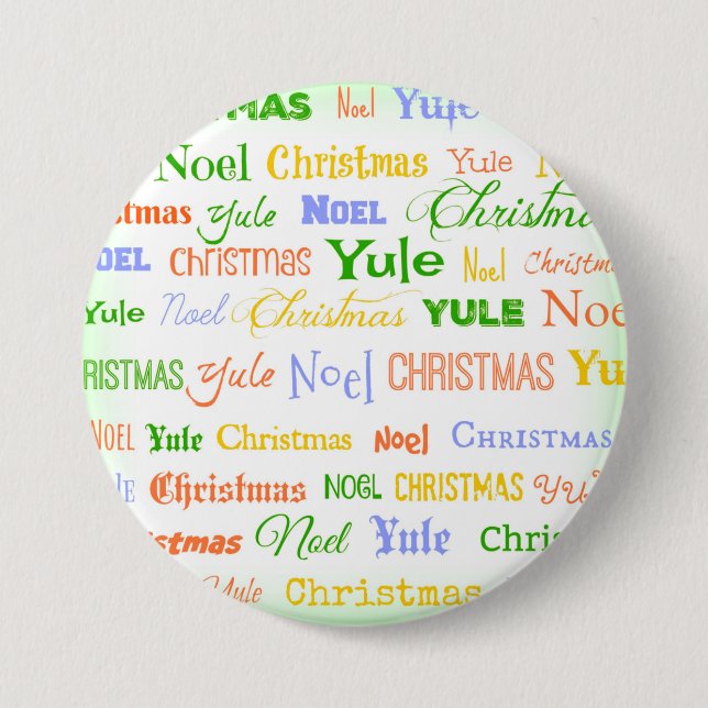 Bóton Redondo 7.62cm Tipografia de Natal (Frente)