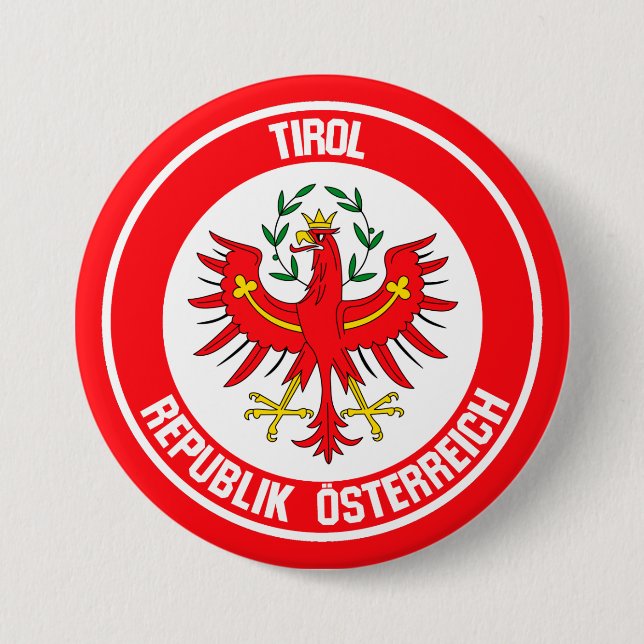 Bóton Redondo 7.62cm Tirol Round Emblem (Frente)