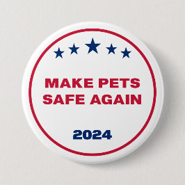 Bóton Redondo 7.62cm Torne Os Animais Seguros A Comer Novamente O Gato