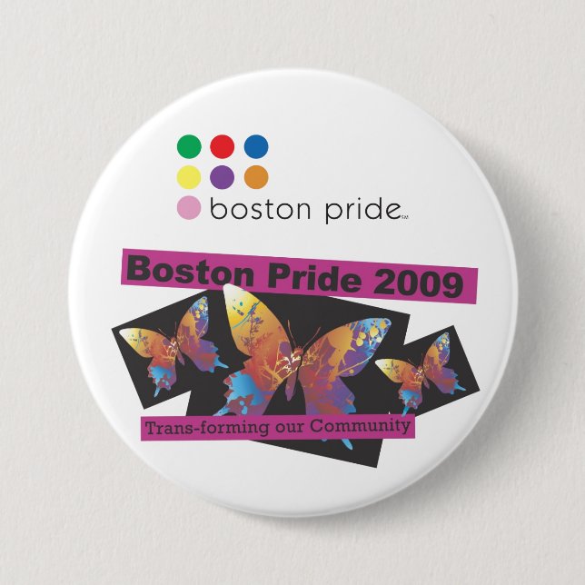 Bóton Redondo 7.62cm Transforme grande (Frente)