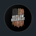 Bóton Redondo 7.62cm Trump Vance 2024 J.D. Vance Outlaw Hillbilly<br><div class="desc">Trump Vance 2024 J.D. Vance Outlaw Hillbilly</div>