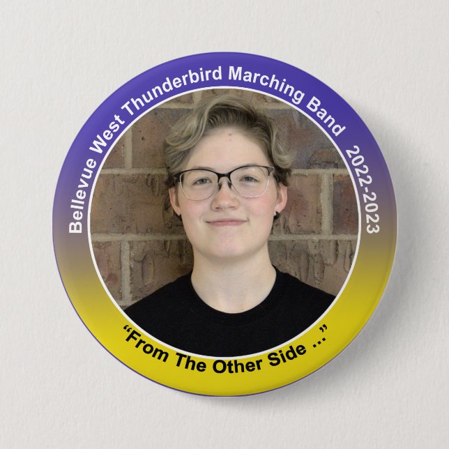 Bóton Redondo 7.62cm Tuba Addison 12 (Frente)