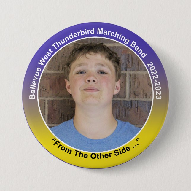 Bóton Redondo 7.62cm Tuba Zane 11 (Frente)