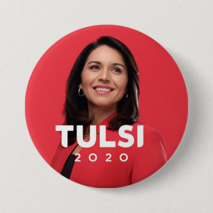 Bóton Redondo 7.62cm Tulsi Gabbard 2020