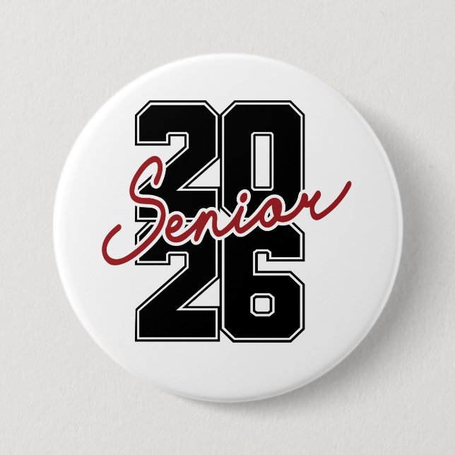 Bóton Redondo 7.62cm Turma de 2026 (Frente)