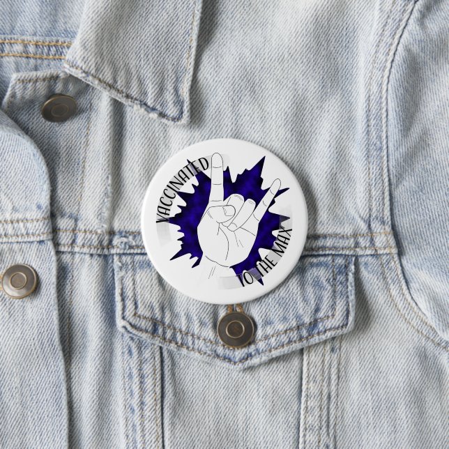 Bóton Redondo 7.62cm Vacinado Até Ao Máximo (In Situ)