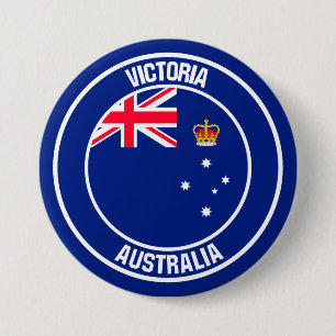 Bóton Redondo 7.62cm Victoria Round Emblem